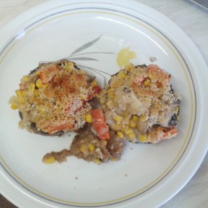 Vegetarian Stuffed Mushroom