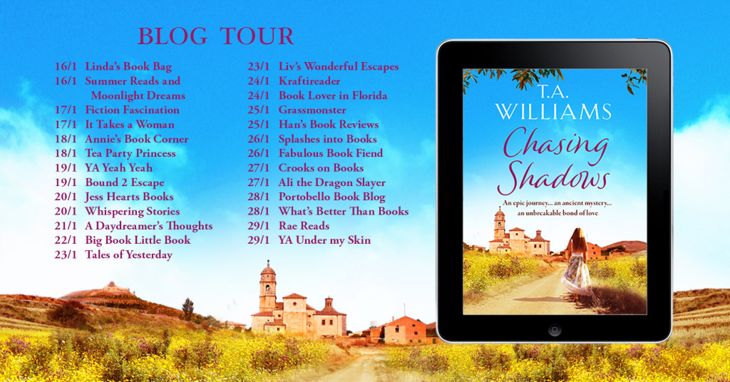 Chasing Shadows blog tour 2