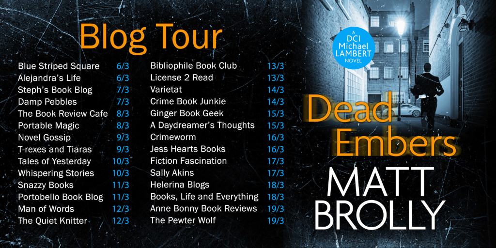 Dead Embers blog tour 2